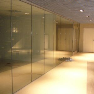 Матовая стеклянная противопожарная перегородка / серия FRM5575