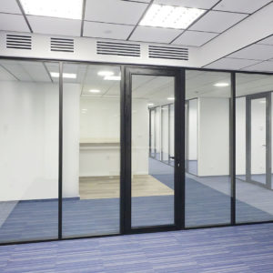 Противопожарная перегородка в коридор / серия FRM5519